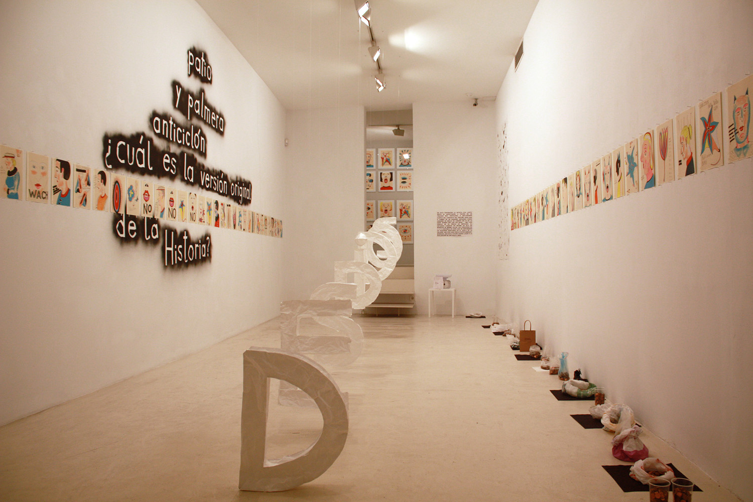 Vista de la exposición en la Galeria Maior de Palma, 2013